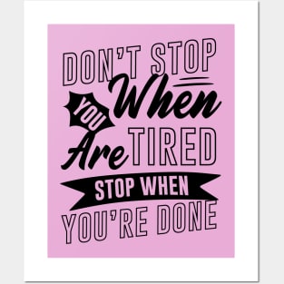 Keep Going | Inspirational design Posters and Art